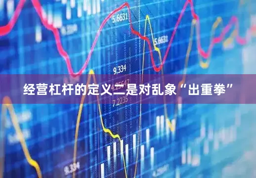 经营杠杆的定义　　二是对乱象“出重拳”