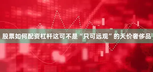 股票如何配资杠杆这可不是“只可远观”的天价奢侈品