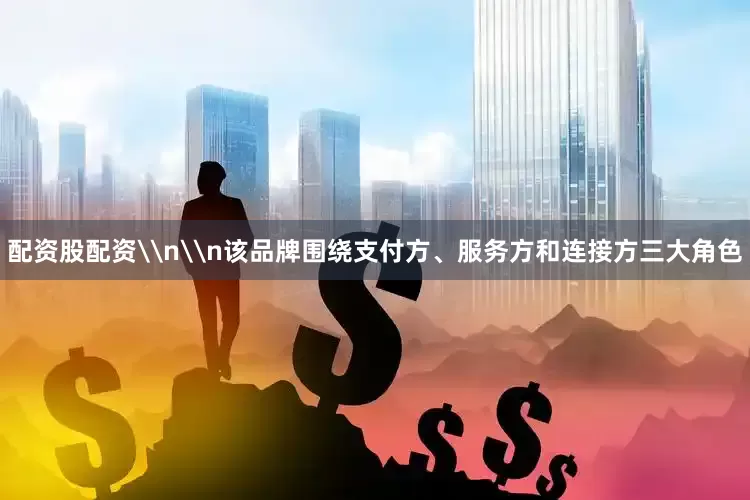 配资股配资\n\n该品牌围绕支付方、服务方和连接方三大角色