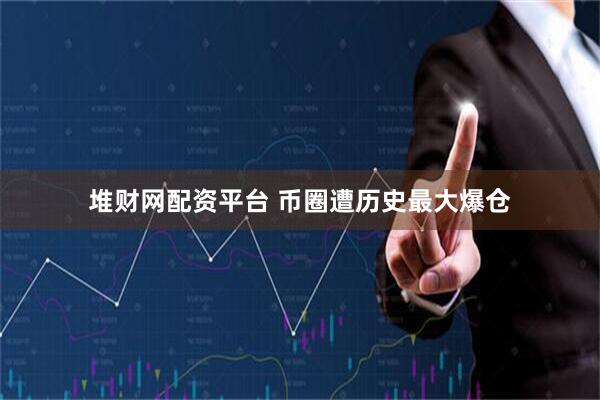 堆财网配资平台 币圈遭历史最大爆仓